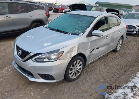 2019 Nissan Sentra Sv z USA, uszkodzony, nr VIN 3N1AB7AP9KY450003